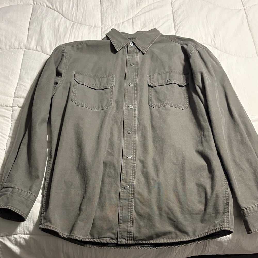 RedHead Gray Shirt Jacket